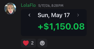 Real trade result from the 3-Light System